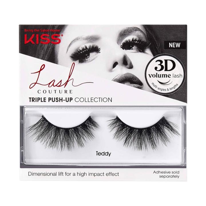 Kiss Nails Kiss Lash Couture Triple Push-up False Eyelashes - Teddy