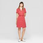Women's Polka Dot Dress - A New Day + Vital Voices - Red