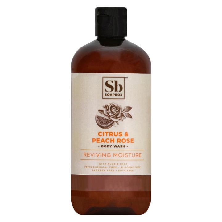 Soapbox Soap Box Citrus & Peach Rose Body Wash