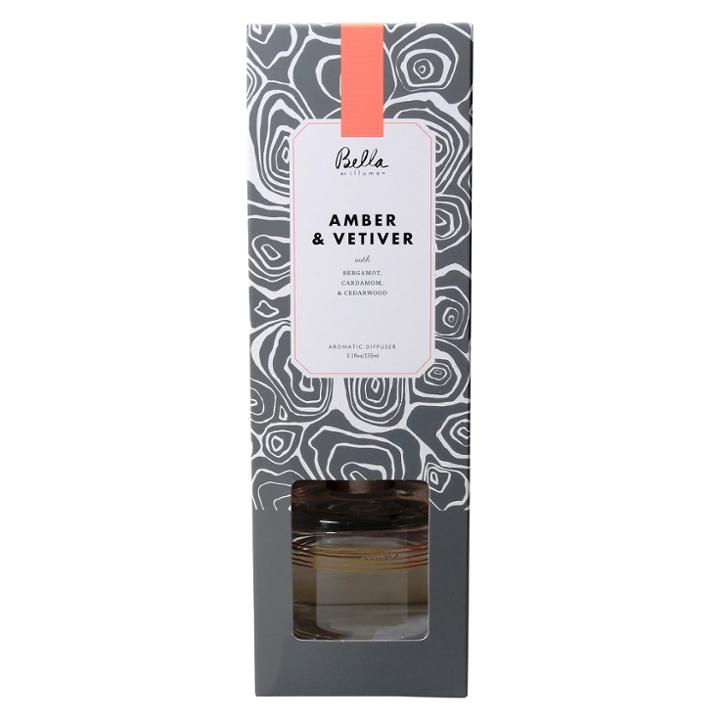 Reed Diffuser Amber Vetiver - Bella By Illume
