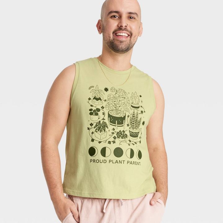 No Brand Pride Adult Plant Parent Muscle Tank Top -