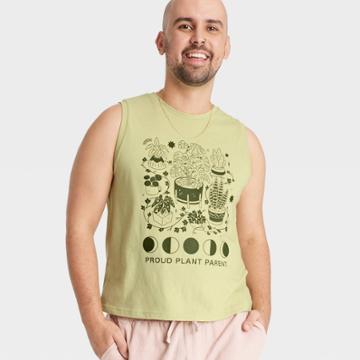 No Brand Pride Adult Plant Parent Muscle Tank Top -