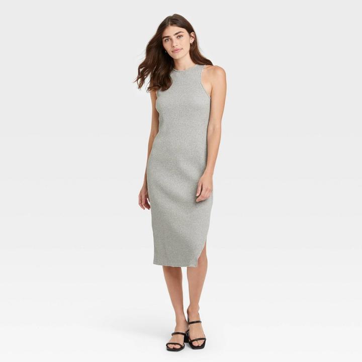 Women's Tank Dress - Who What Wear Gray