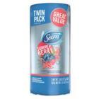 Secret Fresh Antiperspirant Deodorant Clear Gel Twin Pack Summer Berry
