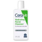 Cerave Face Wash, Hydrating Facial Cleanser For Normal To Dry