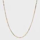 Twisted Bar Chain Necklace - A New Day Gold