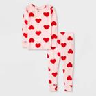 Toddler Girls' 2pc Hearts Pajama Set - Cat & Jack