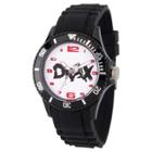 Disney Men's Marvel Guardians Of The Galaxy Vol. 2 Drax Plastic Watch - Black