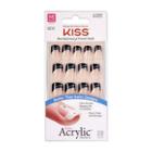 Target Kiss Salon Acrylic French Design Nail Ace Of Clubs