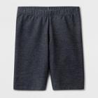 Girls' Mid-length Bike Shorts - Cat & Jack Faux Denim Xl, Girl's, Faux Blue