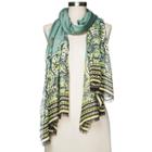 Women's Scarf - Merona Green Floral