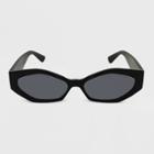 Women's Geo Sunglasses - Wild Fable Black