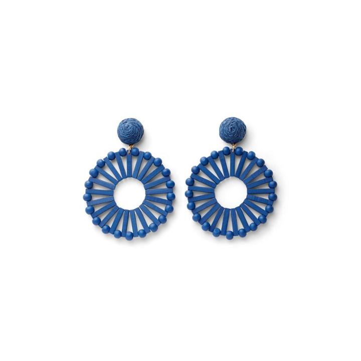 Woven Circular Drop Earrings - Tabitha Brown For Target Blue