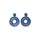 Woven Circular Drop Earrings - Tabitha Brown For Target Blue