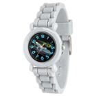 Boys' Disney Cars 3 Jackson Storm Gray Plastic Time Teacher Watch - Gray, Boy's