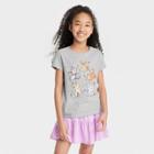 Girls' Short Sleeve 'cat Band' Graphic T-shirt - Cat & Jack Gray