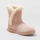 Women's Daniah Suede Winter Boots - Universal Thread Blush