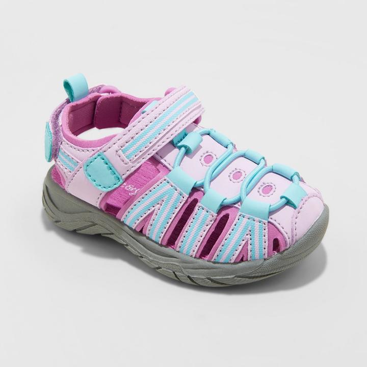 Toddler Girls' Rory Fisherman Shoes - Cat & Jack Lilac (purple)