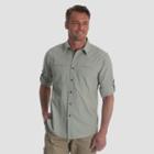 Wrangler Men's Outdoor Long Sleeve Eddie Shirt - Green