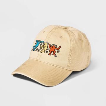 Men's Keith Haring Dad Baseball Hat - Khaki, Green