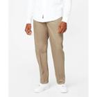 Dockers Men's Signature Stretch Creaseless Pleat Classic Fit Straight Chino Pants - Khaki