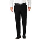 Haggar H26 Men's Classic Fit Premium Stretch Suit Pants - Black