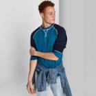 Men's Standard Fit Fleece Sweatshirt - Original Use Blue
