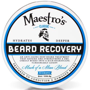 Maestro's Classic Beard Recovery - Mark Of A Man - 8oz - Br-mom-8