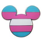 Kids' Disney Mickey Mouse Pride Flag Pin - Pink/blue/white - Disney