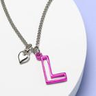 Girls' Monogram Letter L Necklace - More Than Magic,