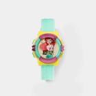Girls' Disney Princess The Little Mermaid Silicone Watch - Green