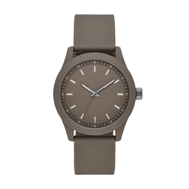 Men's Rubber Strap Watch - Goodfellow & Co Gray