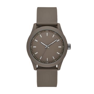 Men's Rubber Strap Watch - Goodfellow & Co Gray