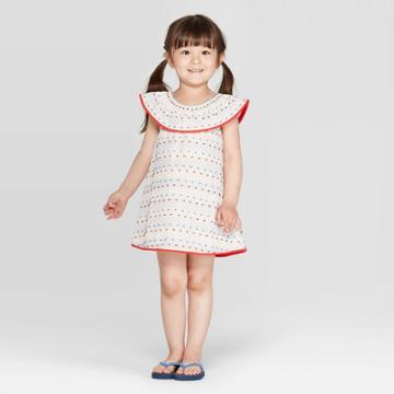 Toddler Girls' Cover-up Dress - Cat & Jack White