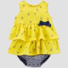 Baby Girls' Bumble Bee Sunsuit Romper - Just One You Made By Carter's Yellow Newborn, Girl's
