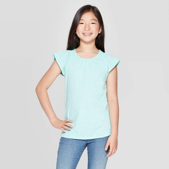 Girls' Short Sleeve Top - Cat & Jack