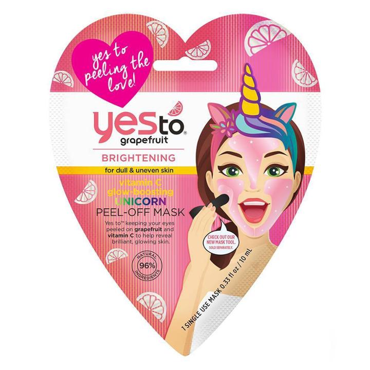 Yes To Grapefruit Vitamin C Glow Boosting Unicorn Peel-off Mask