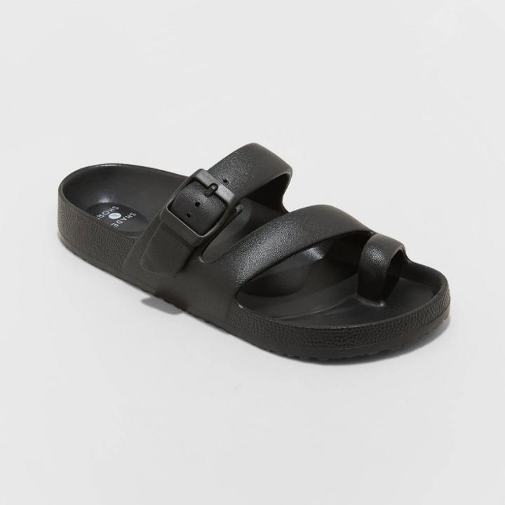 Shade & Shore Women's Nola Toe Ring Slide Sandals - Shade &