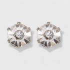 Light Up Stud Earrings - Wild Fable Green