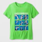 Boys' Adaptive Short Sleeve Dino Class Graphic T-shirt - Cat & Jack Green