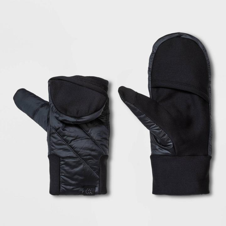 Women's Flip Top Mitten - All In Motion Charcoal