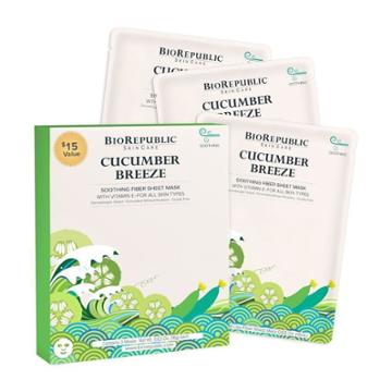 Biorepublic Skincare Face Mask - Cucumber Breeze