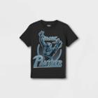 Boys' Marvel Black Panther Short Sleeve Graphic T-shirt - Black