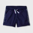 Toddler Girls' Twill Fashion Shorts - Cat & Jack Blue