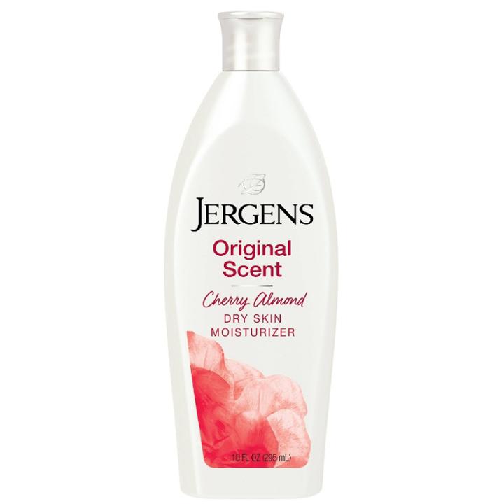 Jergens Original Scent With Cherry Almond Essence Dry Skin Moisturizer, Long Lasting Hydration