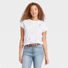 Women's Short Sleeve T-shirt - Universal Thread Off-white
