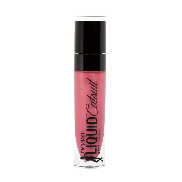 Wet N Wild Megalast Liquid Catsuit Lipstick Pink Really Hard .21 Fl Oz