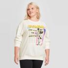 Women's Blondie Plus Size Sweatshirt (juniors') - Ivory 1x, Women's, Size: