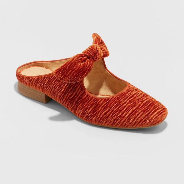 Women's Angelica Mules - Universal Thread Rust