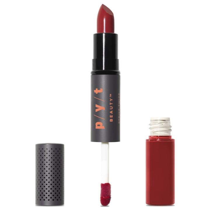 Pyt Beauty Double Duty Lipstick + Gloss Neutral Red